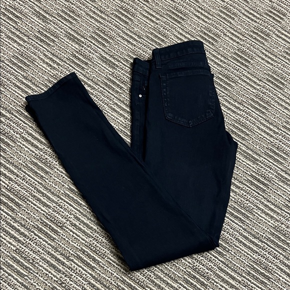 Just Black Women's black Skinny Jeans size 30 inseam 32 #3176 - Picture 4 of 6